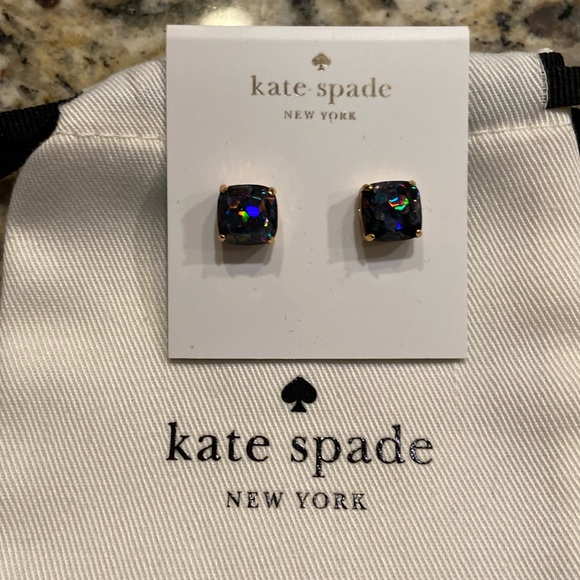 Kate Spade Small Square Earrings - Picture 1 of 2